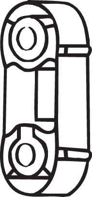 Bosal Ophangrubber 255-208