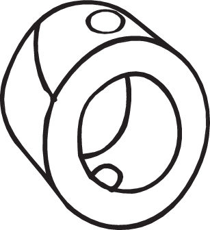 Bosal Ophangrubber 255-267