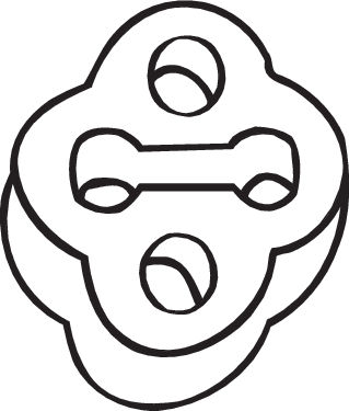 Bosal Ophangrubber 255-507