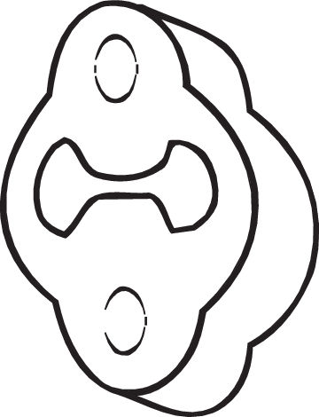 Bosal Ophangrubber 255-009