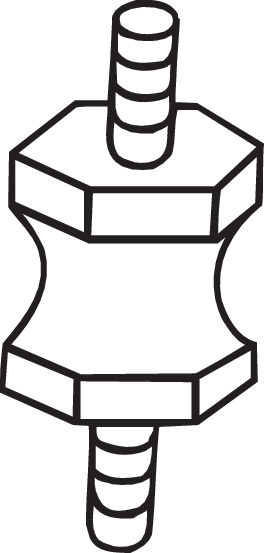 Bosal Ophangrubber 255-627