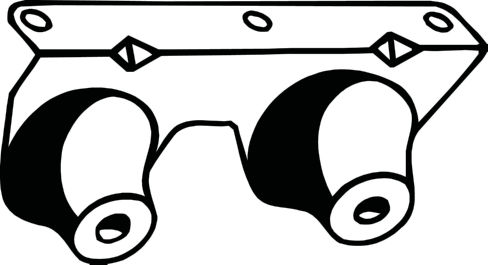 Bosal Ophangrubber 255-796