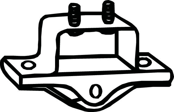 Bosal Ophangrubber 255-857