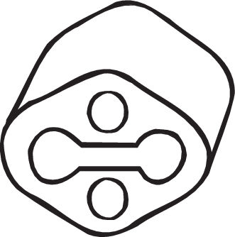 Bosal Ophangrubber 255-891