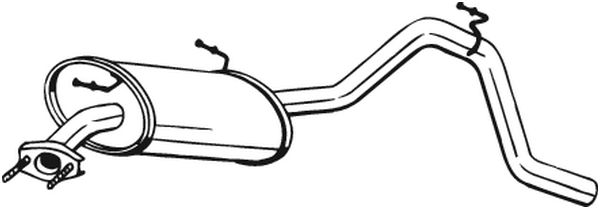 Bosal Achterdemper 278-081