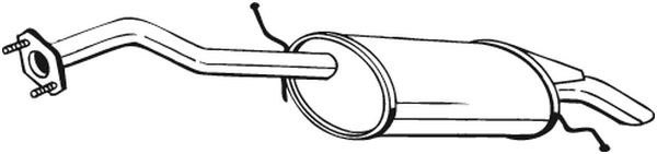 Bosal Achterdemper 278-125