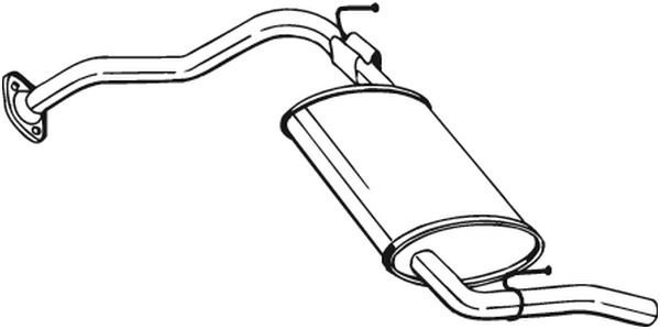 Bosal Achterdemper 278-603