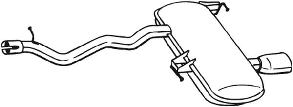 Bosal Achterdemper 278-673