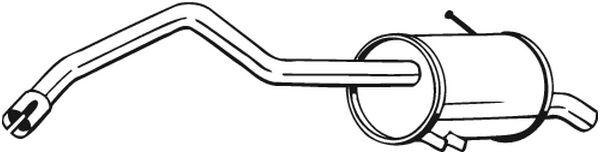 Bosal Achterdemper 278-699