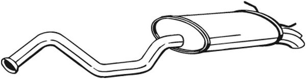 Bosal Achterdemper 278-735