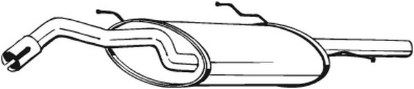 Bosal Achterdemper 279-239