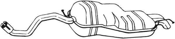 Bosal Achterdemper 279-111