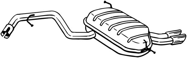 Bosal Achterdemper 279-655