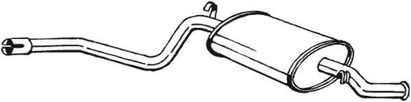 Bosal Achterdemper 280-327