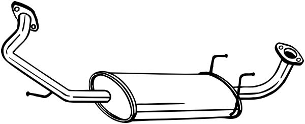 Bosal Middendemper 281-357