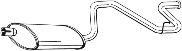 Bosal Achterdemper 281-869