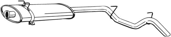 Bosal Achterdemper 281-943