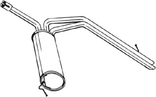 Bosal Achterdemper 281-795