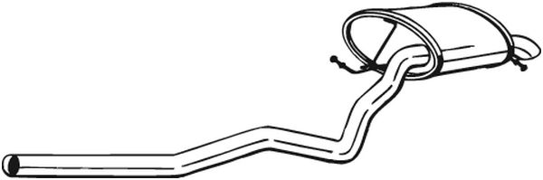 Bosal Achterdemper 282-713