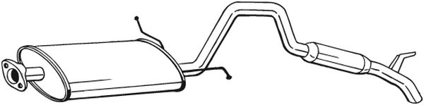 Bosal Achterdemper 282-959