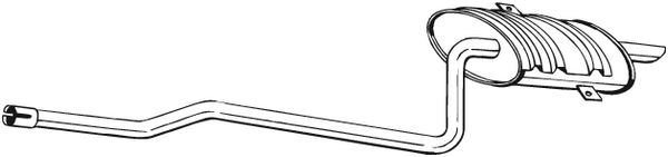 Bosal Achterdemper 286-319