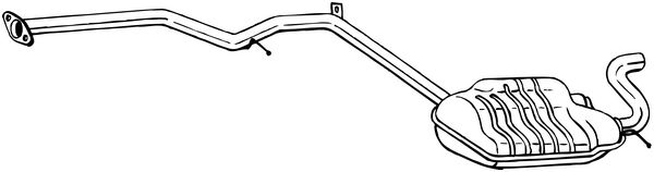 Bosal Achterdemper 287-477