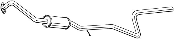 Bosal Middendemper 289-473