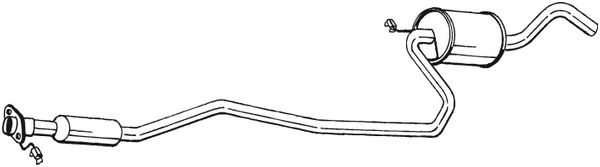 Bosal Middendemper 290-793