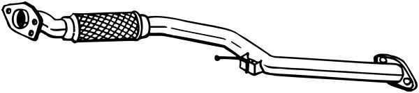 Bosal Uitlaatpijp 840-117