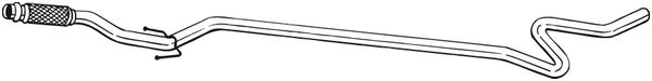 Bosal Uitlaatpijp 975-001