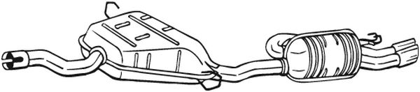 Bosal Achterdemper 279-351