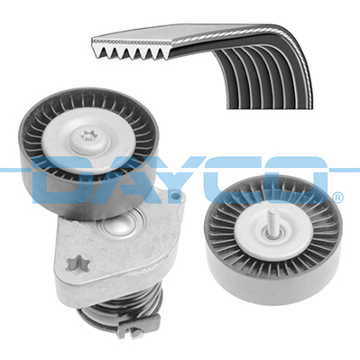 Dayco Poly V-riemen kit KPV348