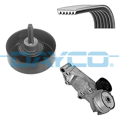 Dayco Poly V-riemen kit KPV367