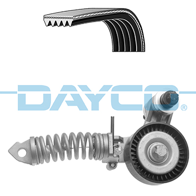 Dayco Poly V-riemen kit KPV392