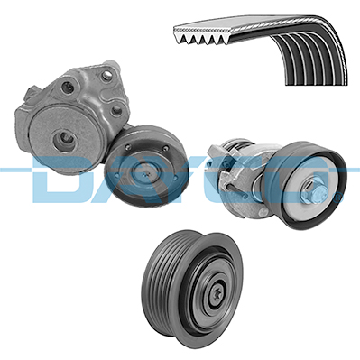 Dayco Poly V-riemen kit KPV423