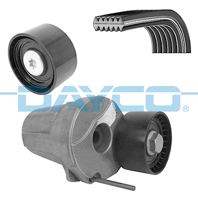 Dayco Poly V-riemen kit KPV428