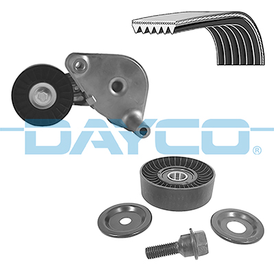 Dayco Poly V-riemen kit KPV453