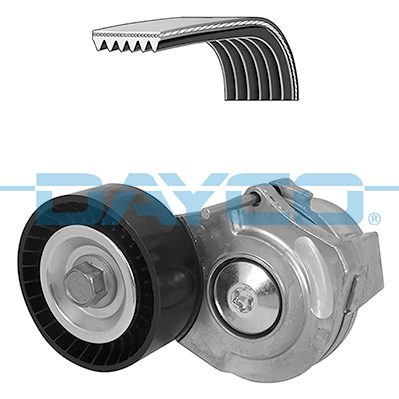 Dayco Poly V-riemen kit KPV509