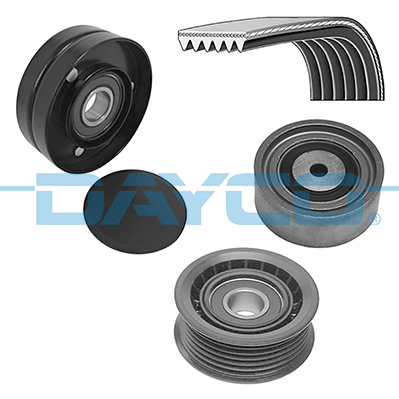 Dayco Poly V-riemen kit KPV544