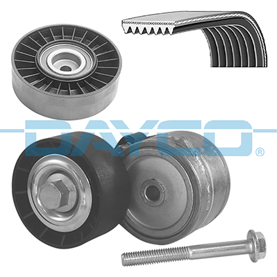 Dayco Poly V-riemen kit KPV608