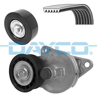 Dayco Poly V-riemen kit KPV617