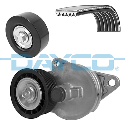 Dayco Poly V-riemen kit KPV658