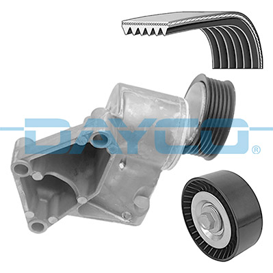Dayco Poly V-riemen kit KPV682