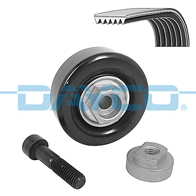 Dayco Poly V-riemen kit KPV700