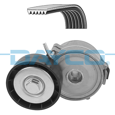 Dayco Poly V-riemen kit KPV706