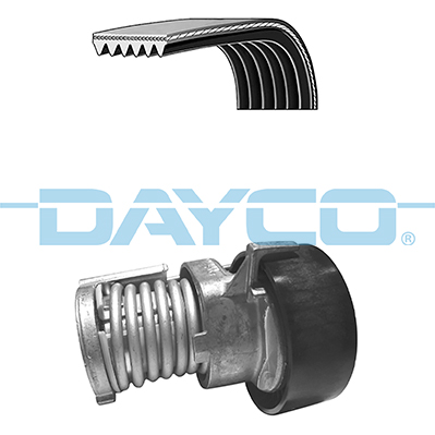 Dayco Poly V-riemen kit KPV717