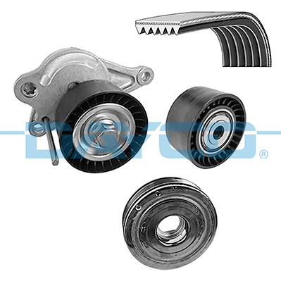 Dayco Poly V-riemen kit KPV731