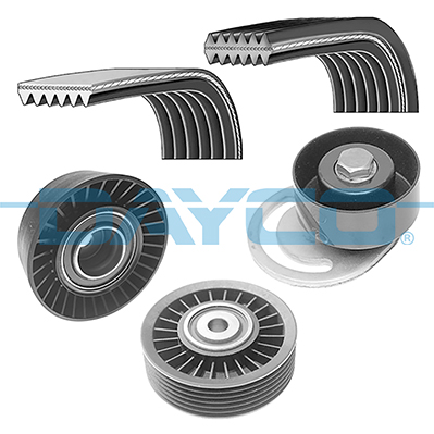 Dayco Poly V-riemen kit KPV777
