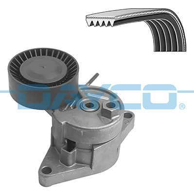 Dayco Poly V-riemen kit KPV821