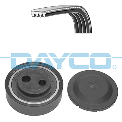 Dayco Poly V-riemen kit KPV861